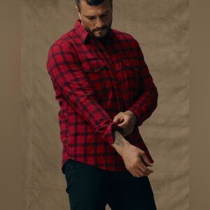 Filson Alaskan Guide Shirt Red/Black Plaid